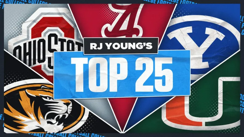 College Football Rankings: Ohio State Back To Top 5, Alabama And Missouri Jump Up