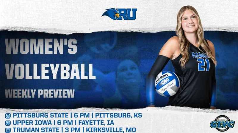 Women's Volleyball Travels to Pittsburg State, Upper Iowa, Truman State