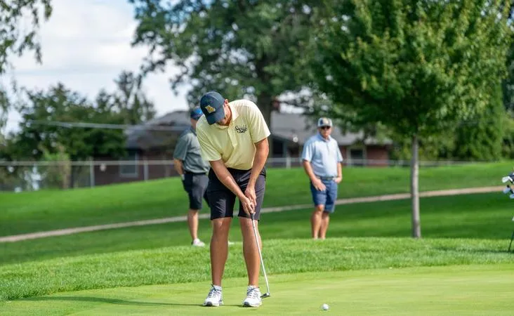 Men's Golf sits sixth after 36 holes at Skip Wagnon Invitational