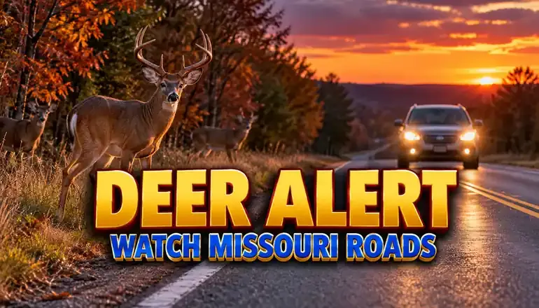 Deer collision risk rises across Missouri in October and November
