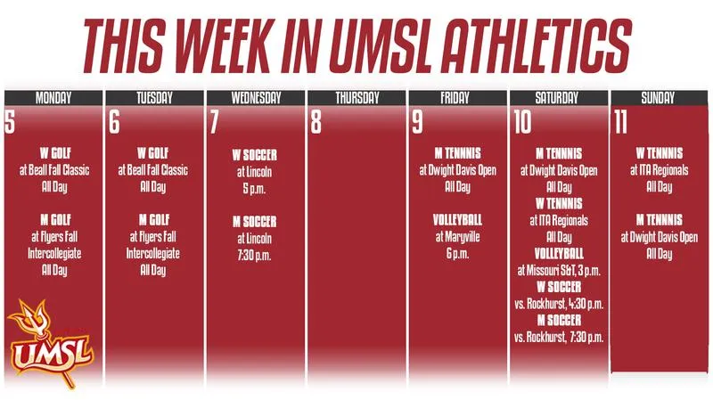 This Week in UMSL Athletics October 5 -- 11