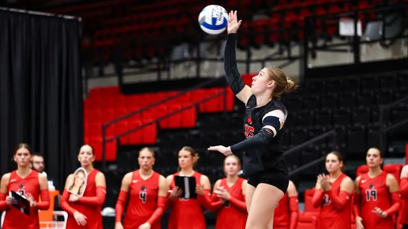 RV Jennies Volleyball Falters at No. 13 Washburn Tuesday