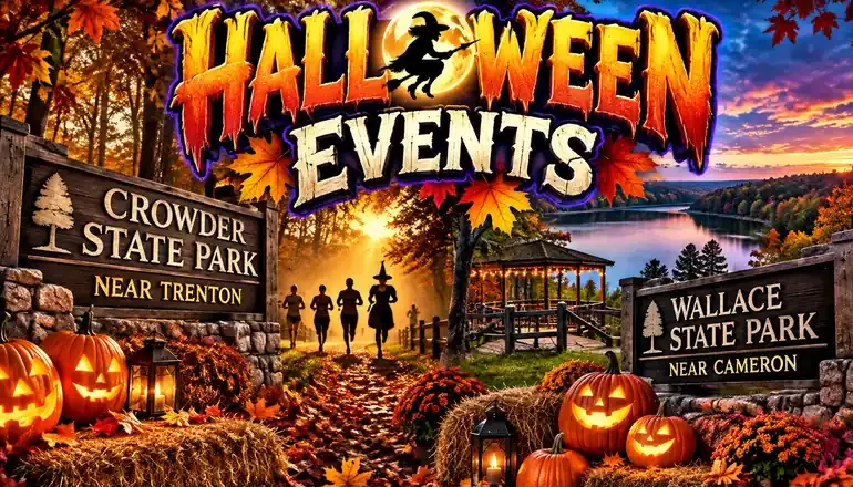 Crowder, Wallace state parks plan Halloween events and trail runs