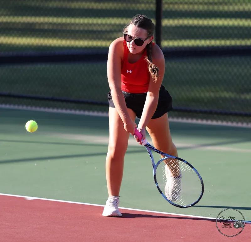 Lady Bearcats Fall to North County in Tennis Match