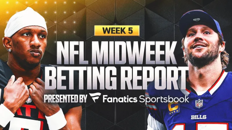 NFL Week 5 Betting Report: 'The Falcons Are Catching Bettors' Attention'