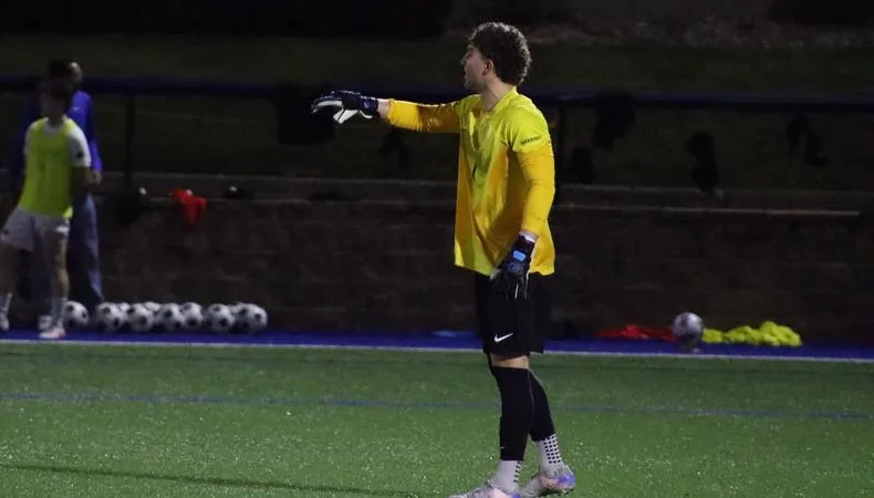 Strueby Shines Again as Hawks Battle No. 11 Drury to Scoreless Draw