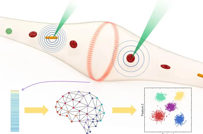 New sensor detects, classifies freely flowing particles without labels