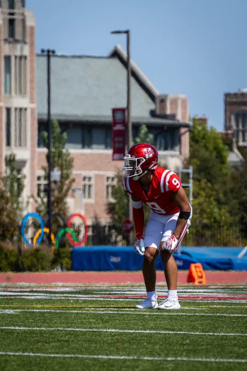 No. 10 football defeats No. 17 John Carroll University in a historic program win