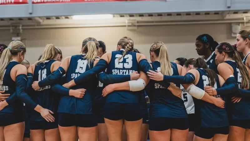 Spartans Sweep Pioneers on the Road