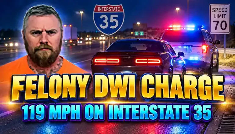 Bethany man faces felony DWI after 119 mph traffic stop