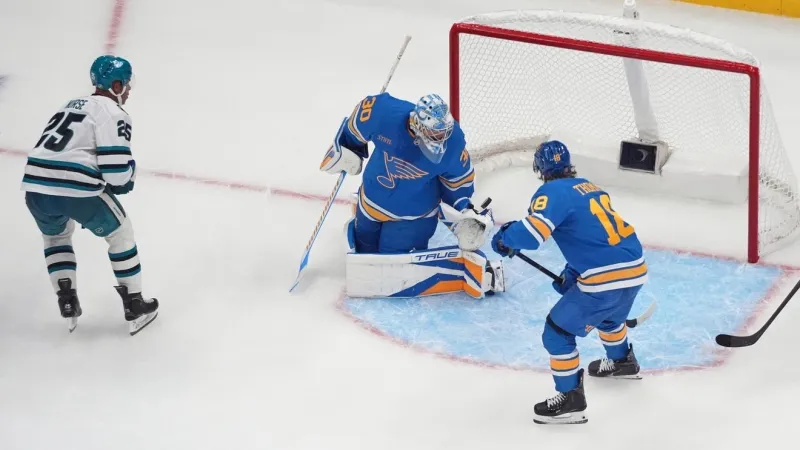 Darnell Nurse scores in OT to give Sharks 3-2 win over Blues