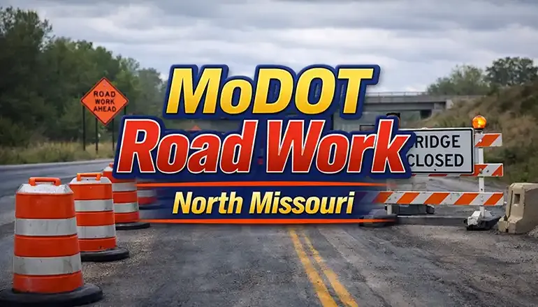 MoDOT planned road work in north Missouri for the week of Oct. 12, 2026