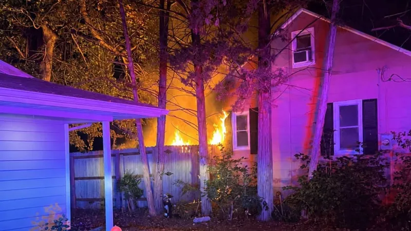 Two hospitalized for smoke inhalation after Columbia house fire