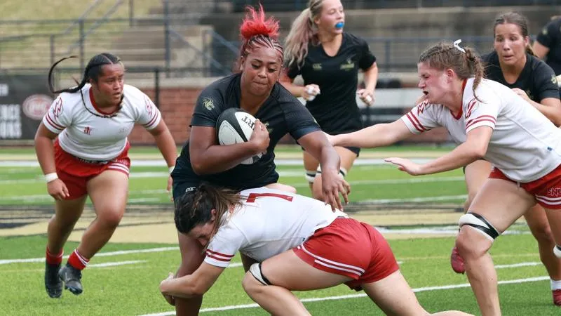 Women's Rugby Improves To 5-1 With 52-5 Victory Over Davenport