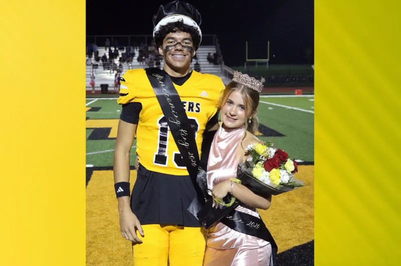 Philpotts & Cooley crowned S-C Homecoming King & Queen