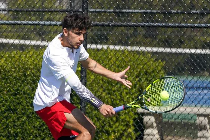 Men's Tennis Concludes Play at Dwight Davis College Open