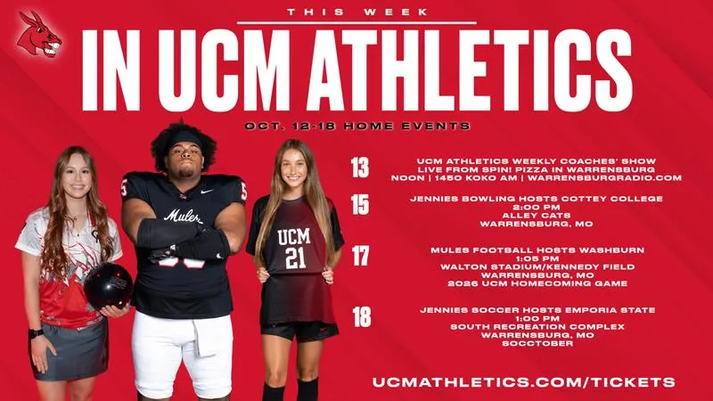 This Week in UCM Athletics: October 12-18