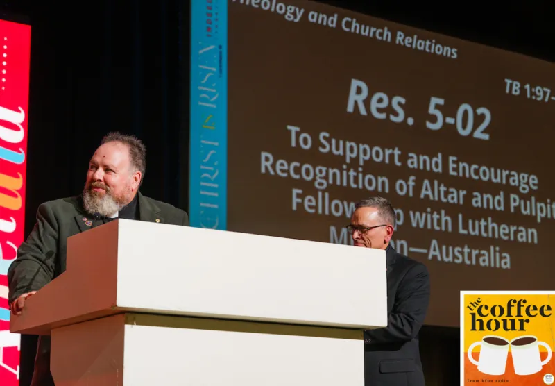The Coffee Hour - The New Lutheran Theological Seminary -- Australia