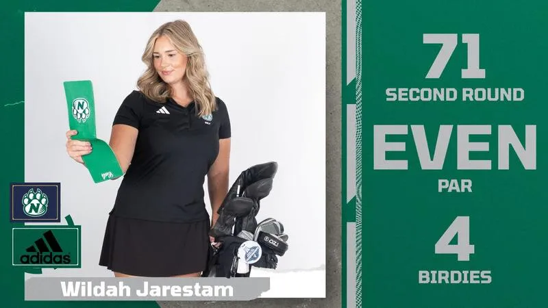 Jarestam's even par round lifts Bearcats to fifth after day two at Central Region Invite