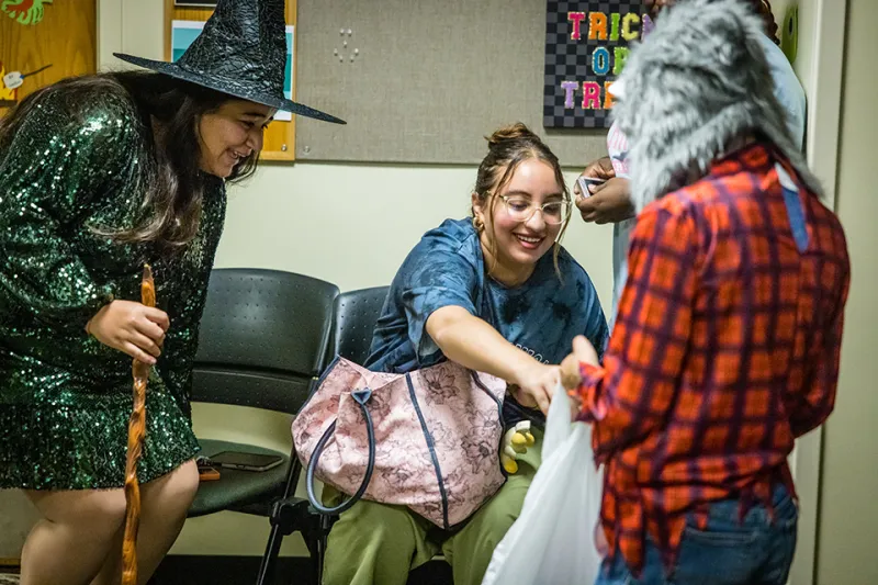 Northwest invites local families to trick-or-treat in residence halls