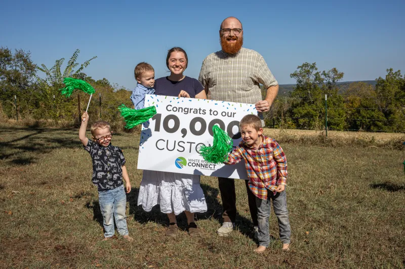 Customer count hits 10,000 for White River Connect