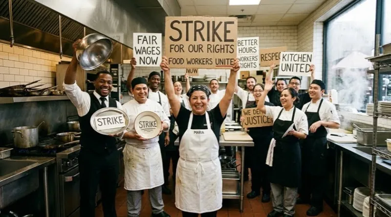 Kansas City Food Service Workers Fight For $25 Minimum Wage