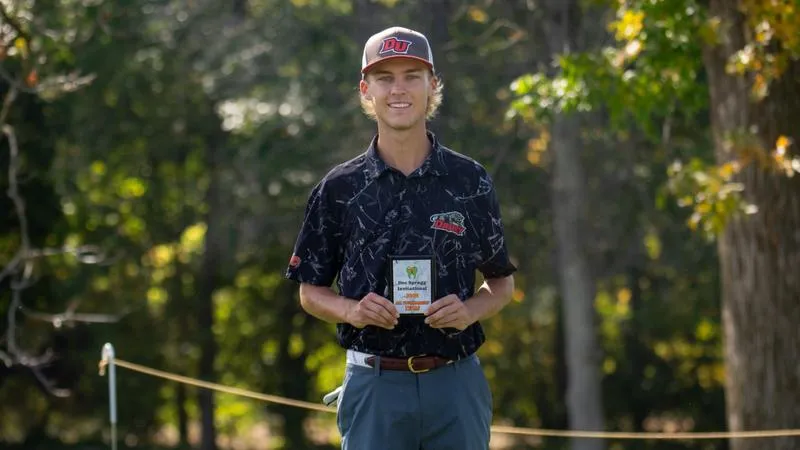 Lewis Sets Another Record as Men's Golf Finishes Sixth at Doc Spragg Invitational