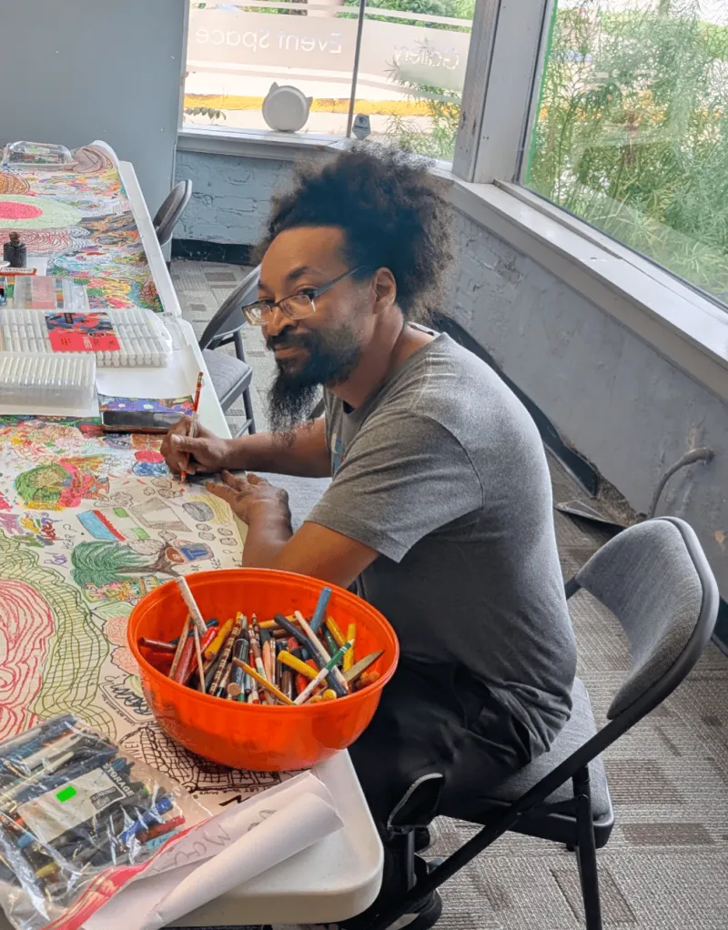 Capturing Beauty, Tragedy, and Hope: Artist Derek White Reflects on the Historic Northeast for 'The Front Page Project'