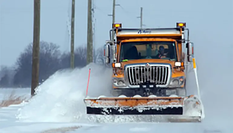 Missouri snowplow crews prepare for winter with a statewide drill