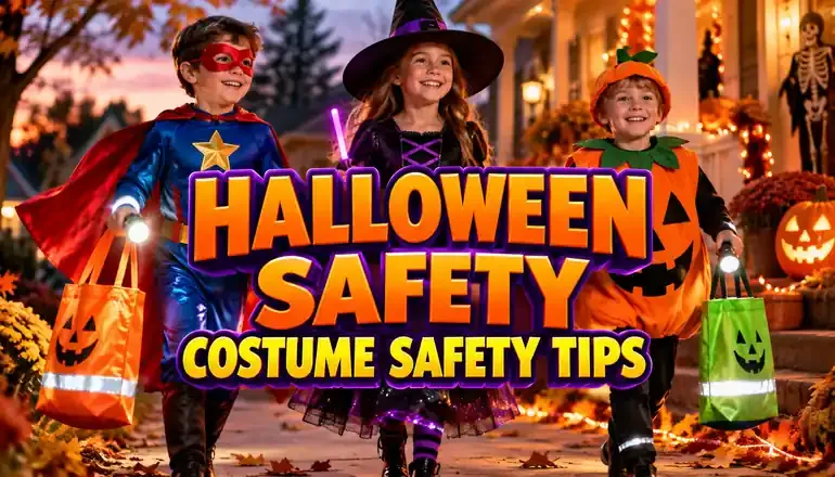 Halloween costume safety tips help protect trick-or-treaters