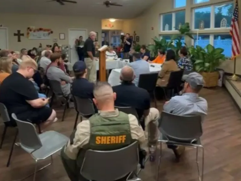 Noel residents demand ICE agreement be canceled, city marshal investigated after student's arrest