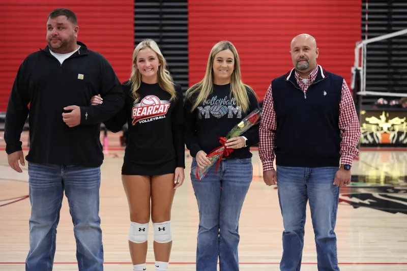 Dexter High School Honors Volleyball Senior Night Featuring Brooklyn Goodman