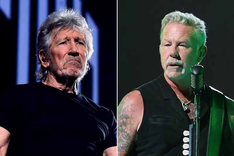 Roger Waters Rips 'Prick' James Hetfield Over Apolitical Stance