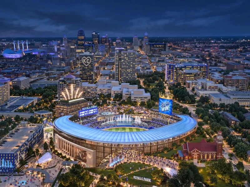 Royals unveil designs for new downtown KC ballpark
