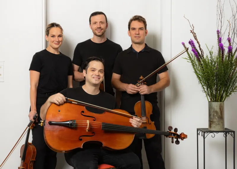 FROM THE ASHES: New string quartet takes expansive approach