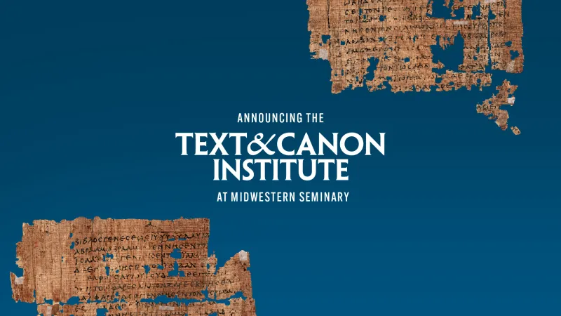 Text and Canon Institute finds new home at MBTS