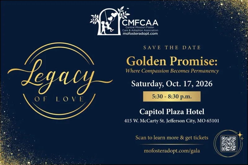 (LISTEN): Saturday evening gala in Jefferson City will benefit foster children and families throughout mid-Missouri