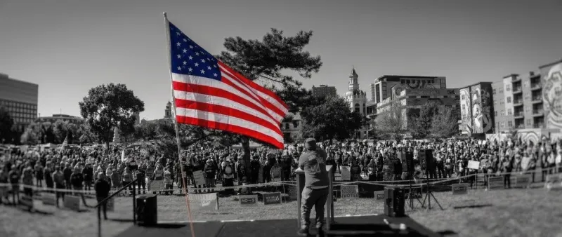 Kansas City 'No Kings' Rally Garners Thousands Of Midterm Protesters