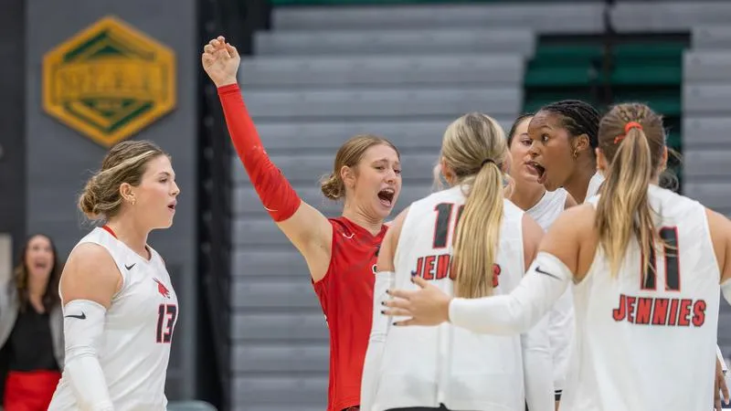 Jennies Volleyball Sweeps MIAA In-Season Tournament Finale Over Northwest Missouri