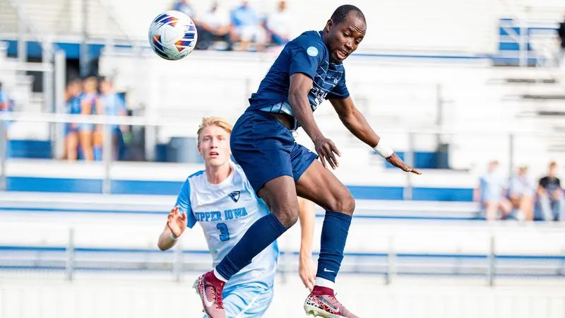 Nemorden Scores Twice to Lead LU to a Win Over Quincy