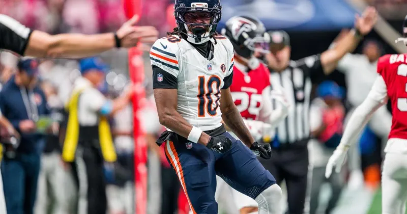 Former MU Burden leads Chicago in receiving yards en route to 31-23 win over Atlanta