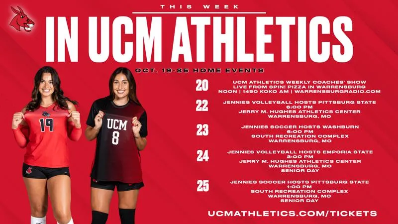 This Week in UCM Athletics: October 19-25
