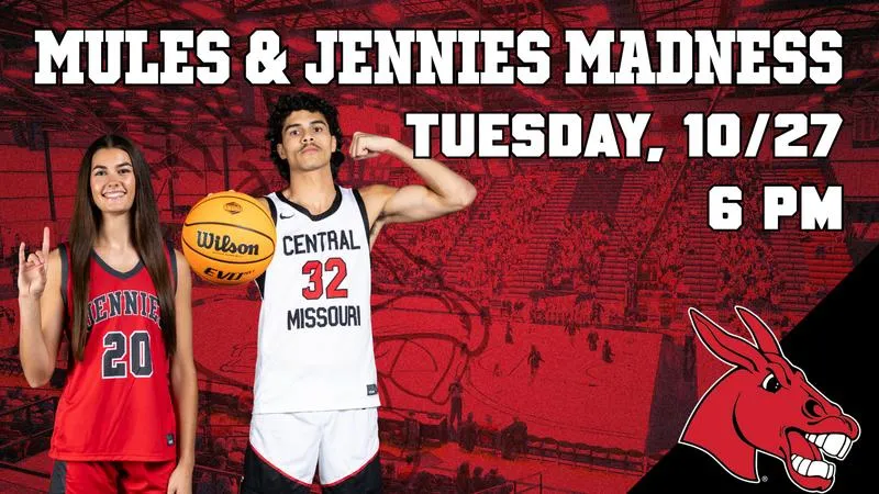 UCM Athletics to Host Mules & Jennies Basketball Madness on October 27
