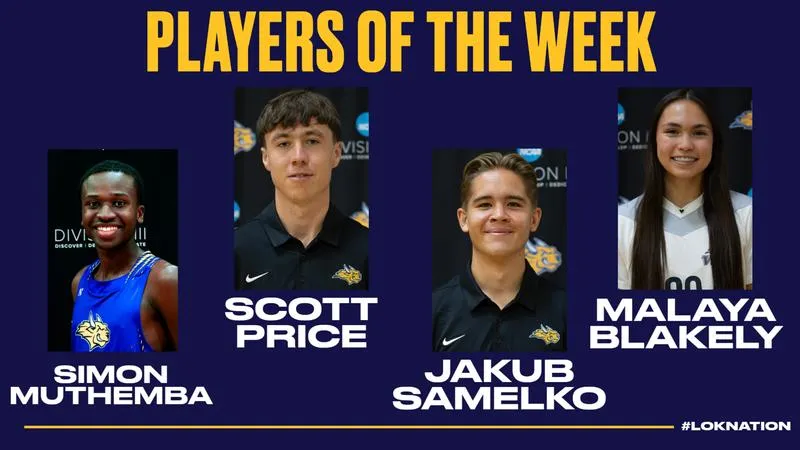 Webster Claims Four SLIAC Players of the Week Honors