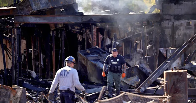 One woman missing after Cahokia Heights massage parlor catches fire