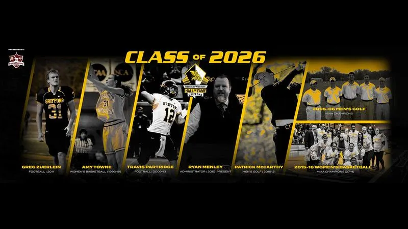 Griffon Athletics unveils 2026 Hall of Fame class