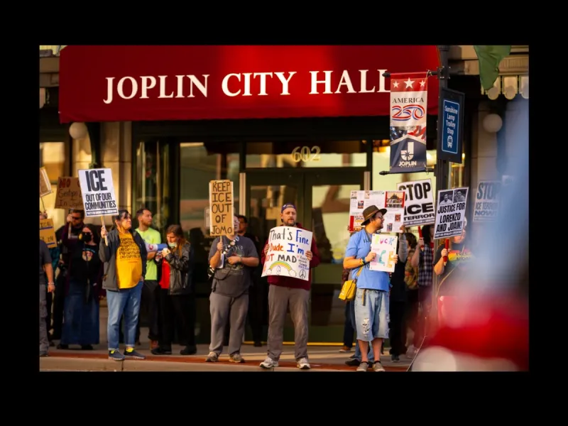 For some, ICE means safety. For others, fear. Joplin demonstrators speak out
