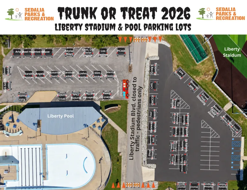 Sedalia Parks & Rec's Trunk or Treat Has New Location