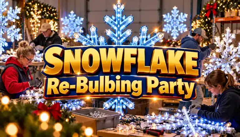 Chillicothe Chamber plans annual snowflake re-bulbing event