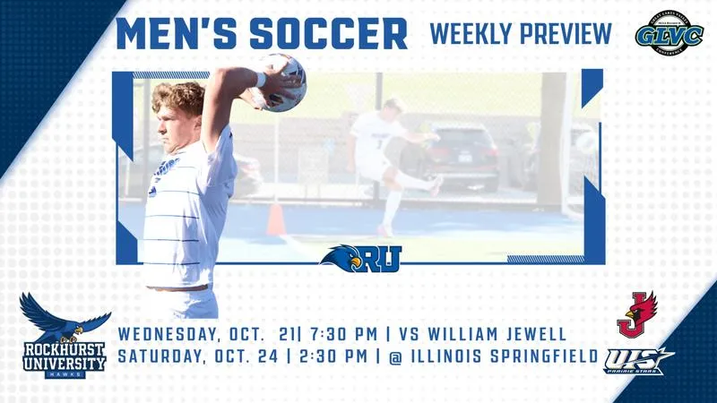 Men's Soccer Hosts William Jewell in Home Finale Before Traveling to Illinois Springfield